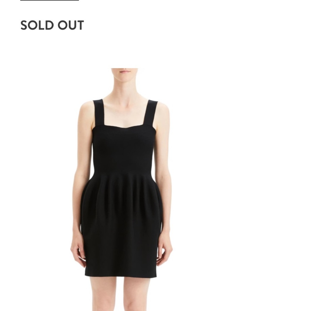 NWT THEORY Sweater Day Dress LBD